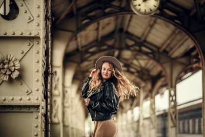 Фотосессия на Витебском вокзале в Петербурге