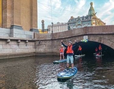 Сап-тур по центру Петербурга в мини-группе