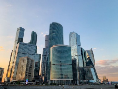 Москва-Сити: небоскрёбы и современное искусство
