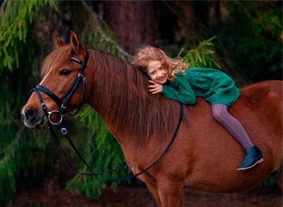 Конные прогулки и фотосессия с лошадьми для взрослых и детей