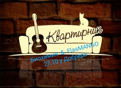 Квартирник групп «Биохимия» & FlashMANGO