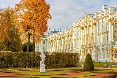 Экскурсия в Царское село — с посещением Екатерининского дворца и Янтарной комнаты (всё вкл