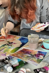 Интуитивная живопись в волшебной Казани