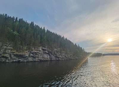 Речная прогулка в Ладожские шхеры