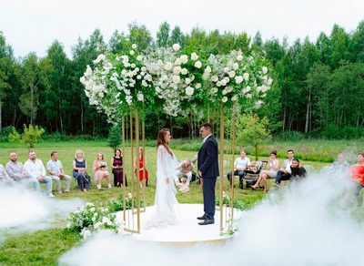 Проведение свадьбы в усадьбе в Подмосковье