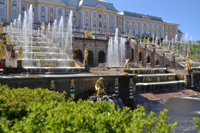 Петергоф. Триумфальный ансамбль Петра Великого