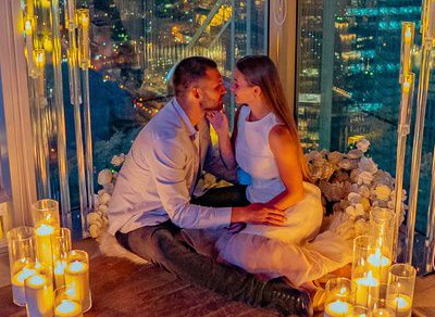 Романтическое свидание на 62-м этаже «Москва-Сити»