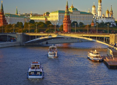 Северный Экспресс по Москве-реке от «Киевского вокзала» до «Китай-города»