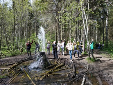 В поисках Гатчинских гейзеров (начало и завершение в Гатчине)