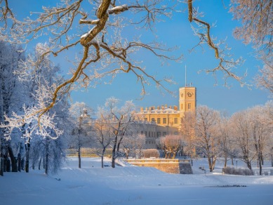 Гатчина: дворец-замок и пейзажный парк